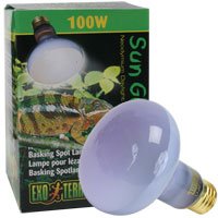 Exo Terra Sun-Glo Basking Spot Lamp 100W 120V - Exo Terra PT2133