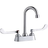 Elkay LK406GN04T6 Deck Mount 4 CS GN 4 SPT Wrist Bold Handle by Elkay