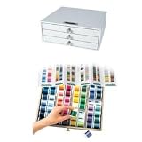 Madeira Thead Chest Aerofil Thread Set White + Bonus