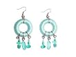 Azure Fiber Earrings