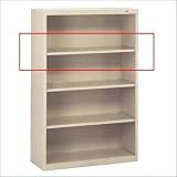 Tennsco B-345+ Black Extra Shelf for Welded Bookshelves Color: Black
