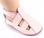 Bobux Eco Soft Leather Baby / Toddler Girl Walking Sandals Ice Pink
