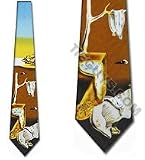Time Warp Mens Ties Dali Neckties Art tie