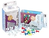 PUSH PINS CLEAR