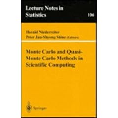 Monte Carlo and Quasi-Monte Carlo Methods in Scientific Computing: Proceedings of a Conference at the University of Nevada, Las Vegas, Nevada, USA, ... 23-25, 1994 (Lecture Notes in Statistics)
