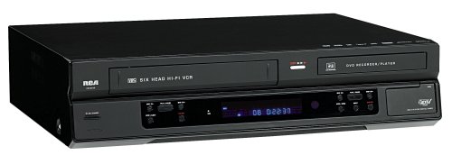RCA DRC8335 DVD Recorder & VCR Combo With Built-In Tuner