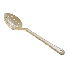 Carlisle 442106 Beige 13-Inch Perforated Serving Spoon (Case of 12)