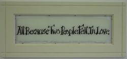 Framed Verse - Two People Verse