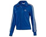 adidas Men's Firebird Track Top, Pure Blue/Metallic Silver, Medium