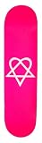 Sporting Goods : HEARTAGRAM Skateboard DECK cky bam PINK 7.5' Decks SALE