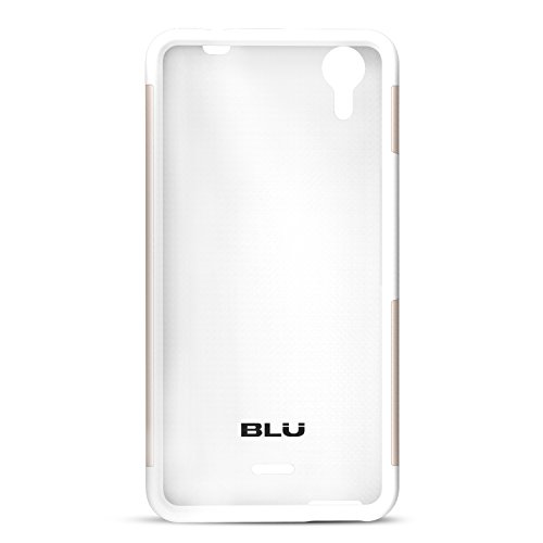 BLU Studio C Super Camera ArmorFlex Case-White/Gold