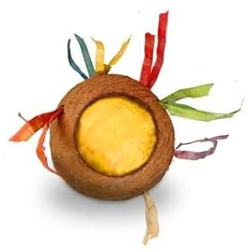 Nature's Instinct Stuffed Coconut Palm Craze for Small Animals by Nature's Instinct