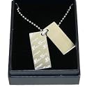 Ben Sherman Gents Metal Double Dog Tag Pendant on 16" Chain