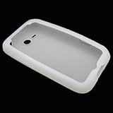 Silicone Skin Sleeve CLEAR Rubber Soft Cover Case for HTC F8181 FREESTYLE ( ....