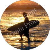SUNSET SURF Fridge Magenet