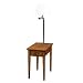 Favorite Finds Chairside Lamp Table in Candleglow