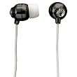 Maxell ELEGANCE-BLACK Crystal Ear Budz In-Ear Headphones in Black