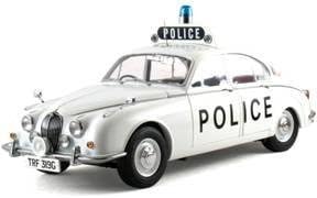 1968 Jaguar 240 Police Car Staffordshire County and Stoke on Trent Constabular. Limited Edition 1 of 1500 Produced Worldwide. Comes with numbered Certificate of Authenticity. by Model Icons