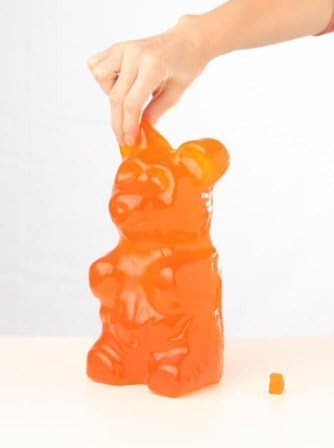 WhatTheDevil's Giant GummyDevil (The World's Largest Gummy Bear!) - Orange flavor by WhatTheDevil