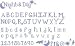 Sizzlits Alphabet Die Set: Night & Day