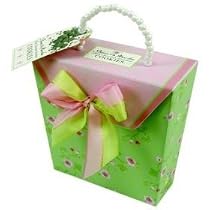 Mother's Day Gourmet Expresso Mocha Cookies in Flower Purse Box