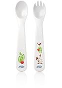 Philips AVENT Toddler Spoon and Fork, 12+ Months