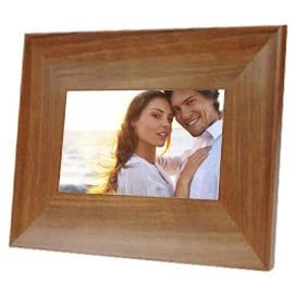NIX Designer Range - 7 inch Digital Photo Frame with 128mb Internal Memory - Natural Wood Frame