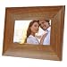 NIX Designer Range - 7 inch Digital Photo Frame with 128mb Internal Memory - Natural Wood Frame