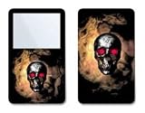 Flaming Skull Design iPod classic 80GB/ 120GB Protector Skin Decal Sticker