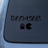 PACMAN - Vinyl Decal Sticker #A1365 | Vinyl Color: Black