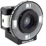 Lomography FishEye Point-n-Shoot 35mm (Black) Camera Kit with Lomo Ringflas ....