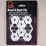 Bread & Bagle Clip, 6 Pc