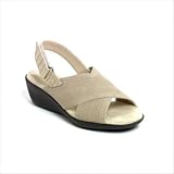 Women's Badlands Wedge Sandals in Black Croco Color: Brown Croco, Size: 8