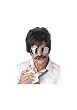 Ace Detective Wig (Black/Silver;One Size)