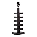 Crystal Lamp Base - 17" (Black)