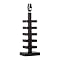 Crystal Lamp Base - 17" (Black)