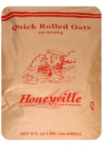 Quick Rolled Oats - Bulk 50 Pound Bag Quick Rolled Oats - Bulk 50 Pound Bag