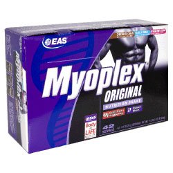 EAS Myoplex Nutrition Shake, Original 42 - 2.7 oz (78 g) [115 oz (7 lb 3 oz) 3.28 kg] by EAS, Inc.