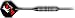 Bottelsen Kick Ass Steel Tip Darts - Black 23 Grams