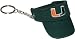 NCAA Miami Hurricanes Mini-Visor Keychain