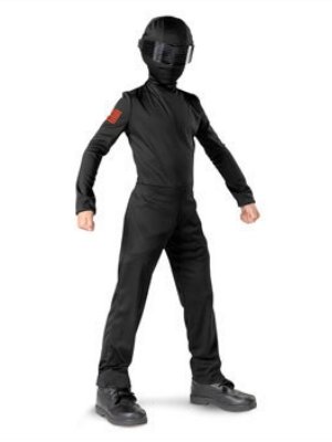  Boys GI Joe Snake Eyes Costume & Mask M (7-8)