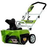 Greenworks 26032 20-Inch 12 Amp Electric Snow Thrower