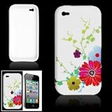 iPhone 4専用ソフトケース(白・赤い花柄A) 赤い月 [DVD]