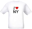 I LOVE NY - NEW YORK - City-series - White T-shirt