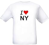 I LOVE NY - NEW YORK - City-series - White T-shirt