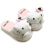 pink hello kitty slippers/flip flops (fitted size 5-8) by sanrio