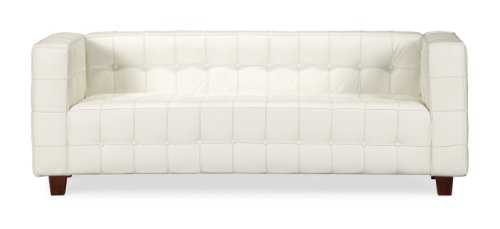 Zuo Button Sofa, White