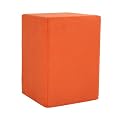 Tall Stockholm Cube-Microsuede Tangerine