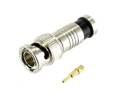 BNC Male Compression Coax Connectors RG59 Pack of 10