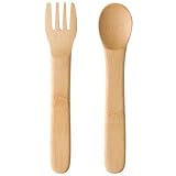 Bambu 5-1/2-Inch Kids Utensils, Natural